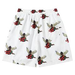 Denim Tears Denim Tears Cartoon Print Shorts