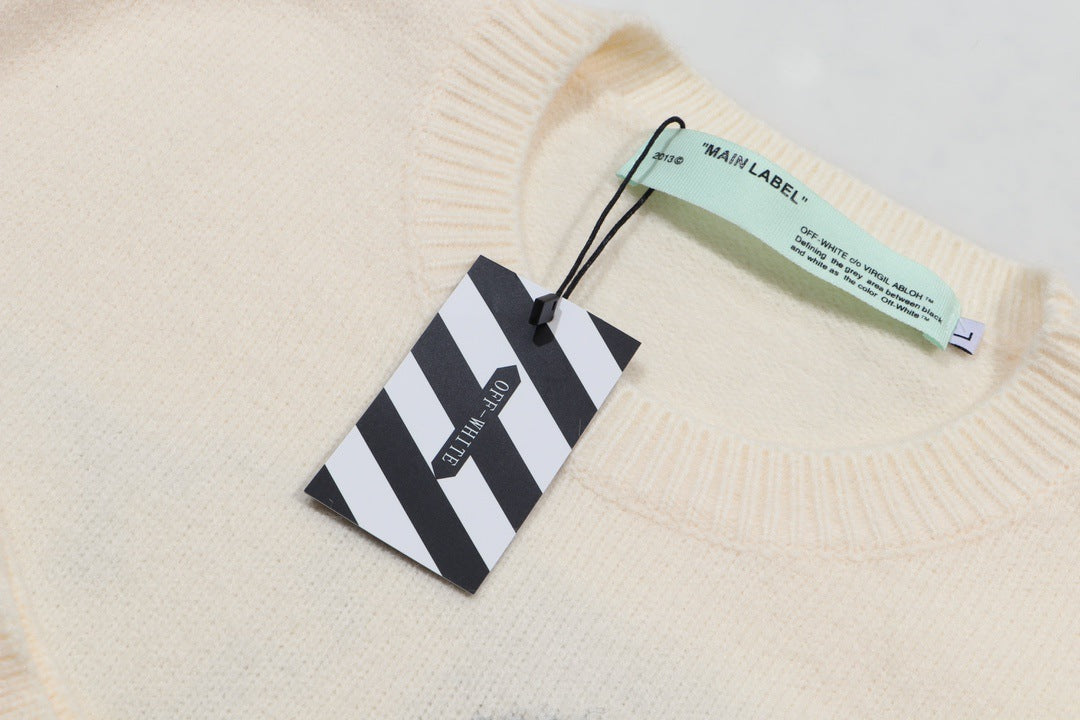 OFF WHITE Shared Logo Sweaters