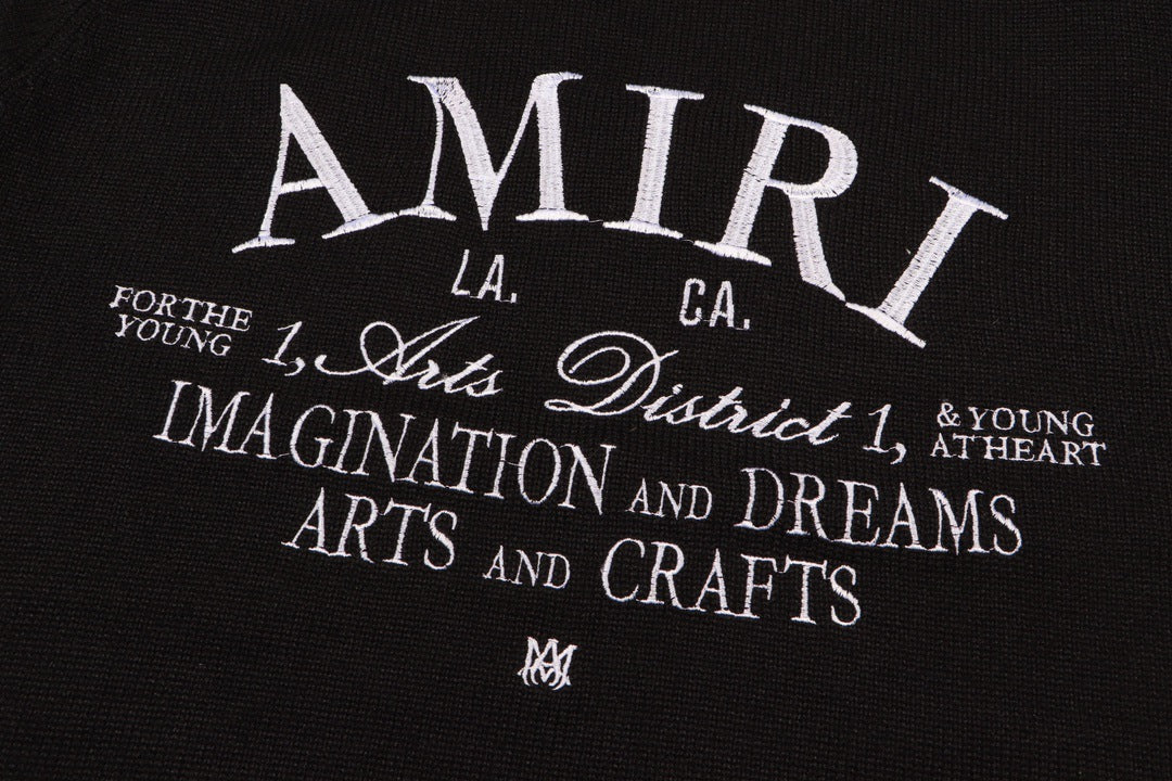 AMlRl Distressed Arts District Cotton  Sweaters