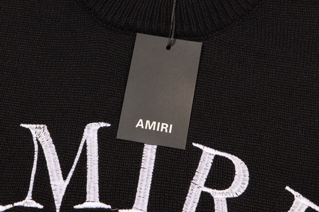 AMlRl Distressed Arts District Cotton  Sweaters