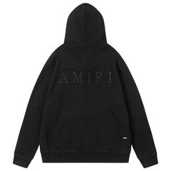 AMIRI Ma Shotgun Embroidered Hoodies