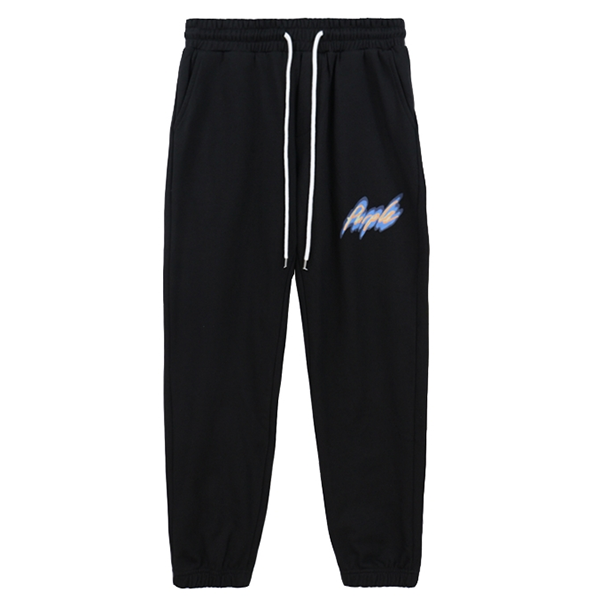 Purple Brand Logo Printed Sweatpant