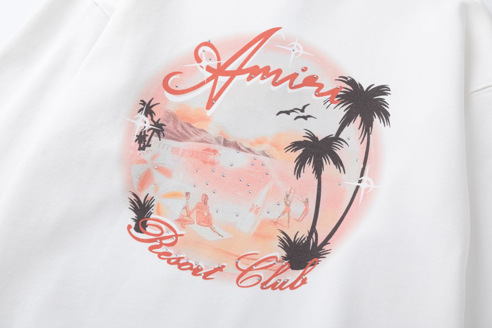 AMIRI Paradise Airbrush Cotton Sweatshirts