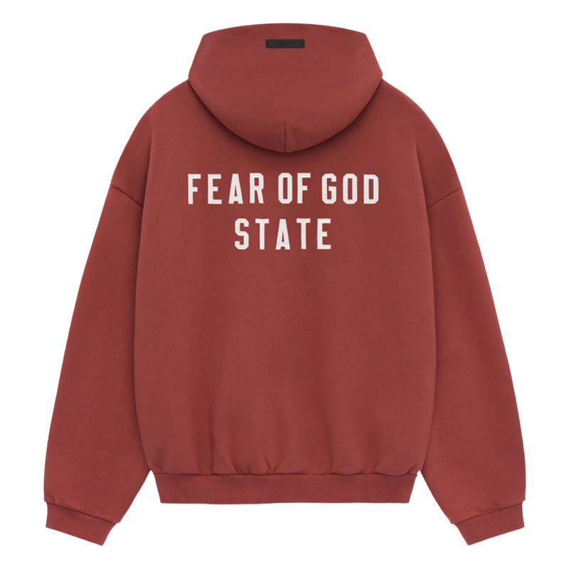 Fear Of God Essentials Full Zip Hoodie