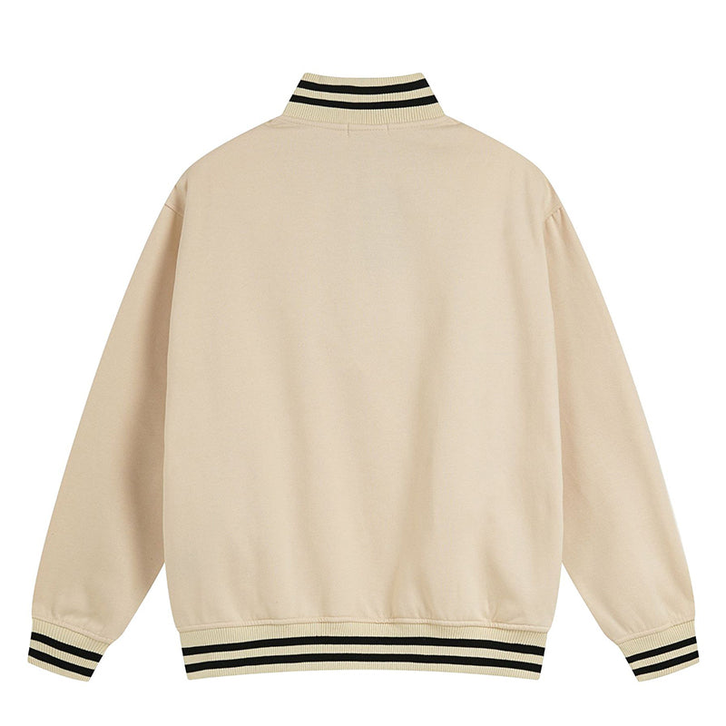 RHUDE Stand Collar Half Zip Sweatshirt