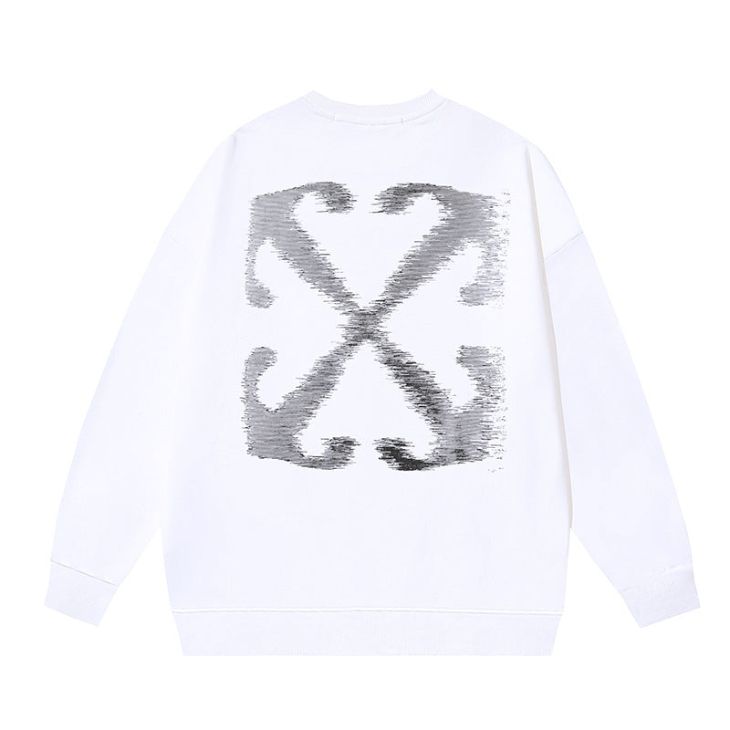 Off White Logo Cotton Sweatshirts