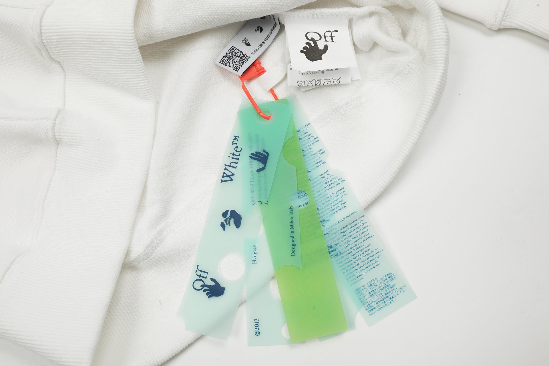 Off White Men's Scratch Arrow Popover Hoodies