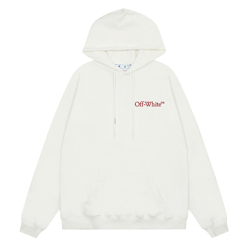 Off White Men's Scratch Arrow Popover Hoodies