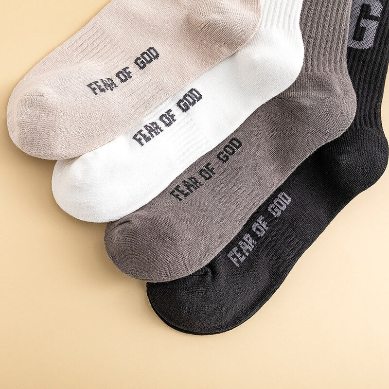 Fear of God  FG Vintage Alphabet Socks 2 pairs