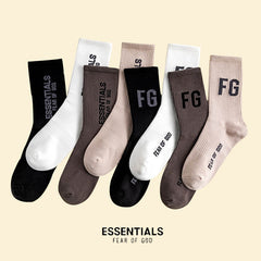 Fear of God  FG Vintage Alphabet Socks 2 pairs