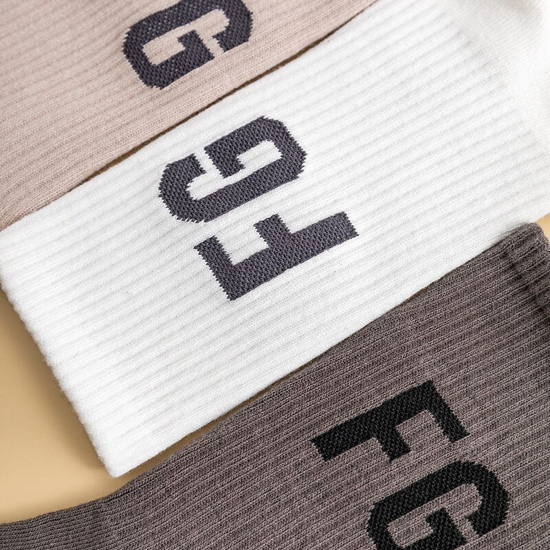 Fear of God  FG Vintage Alphabet Socks 2 pairs