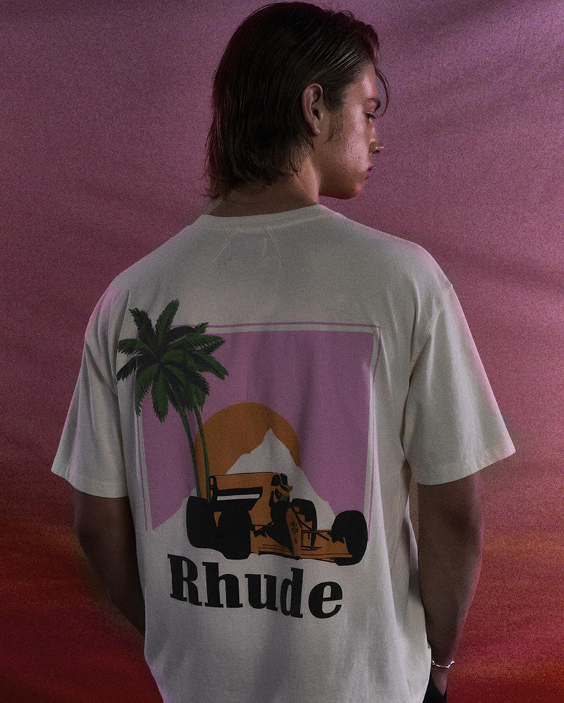 RHUDE MIAMI GP Moonlight TEE