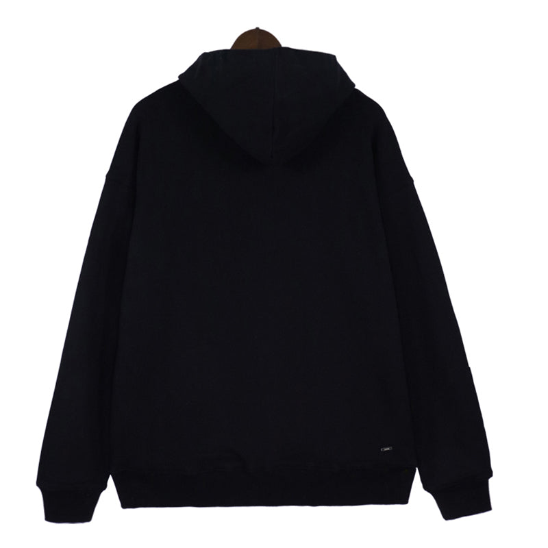 AMIRI Appliquéd Logo-Print Cotton-Jersey Hoodie