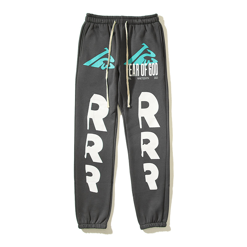 Fear Of God X RRR123 letter print Pants