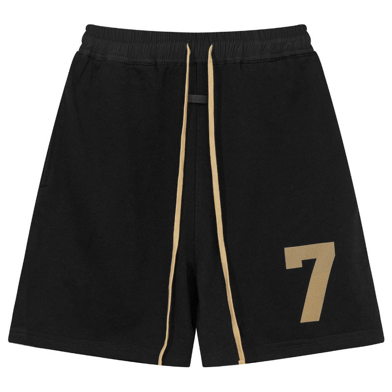 Fear Of God Multi-thread flocking letter 7 printing Shorts