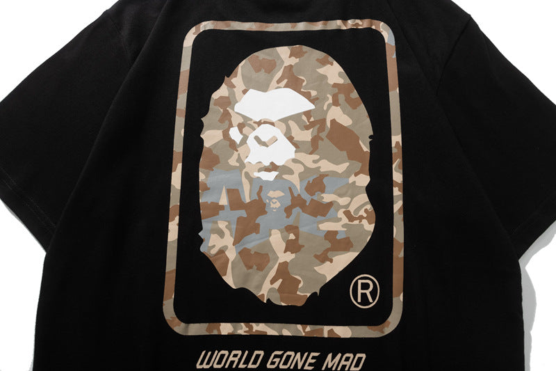 BAPE World Gone Made Camo Tee