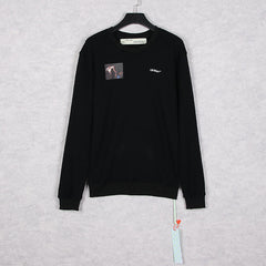 OFF WHITE Oil painting series arrow pattern Sweatshirts