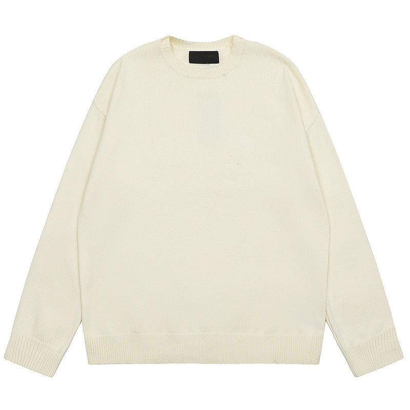 Fear of god Solid color fish mouth round neck Sweaters