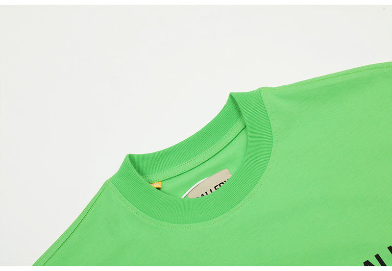 Gallery Dept Green Cotton T-Shirt