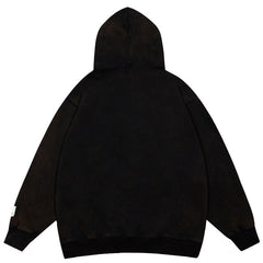 Gallery Dept. Classic letter print hoodie half zip Hoodie