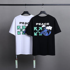 OFF-WHITE Peace Worldwide T-Shirts