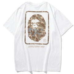 BAPE World Gone Made Camo Tee