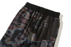 BAPE Camouflage gradient casual pants