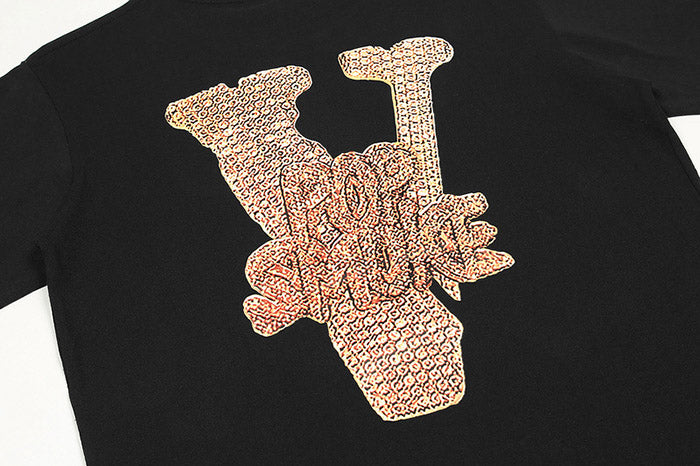 Pop Smoke x Vlone Chain T-Shirts