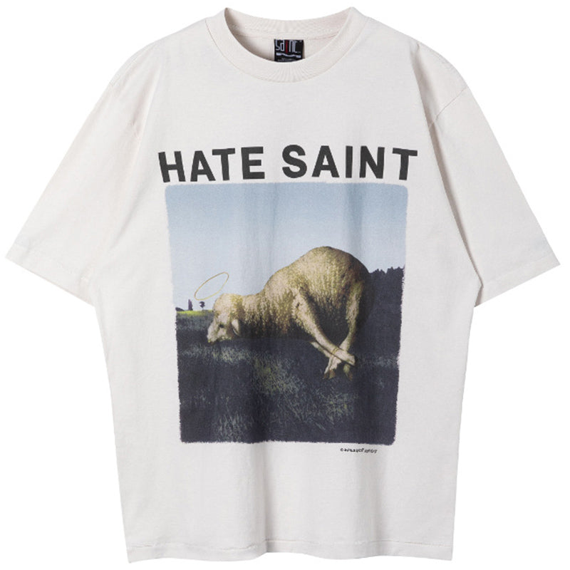 Saint Michael Hate Sheep T-shirt