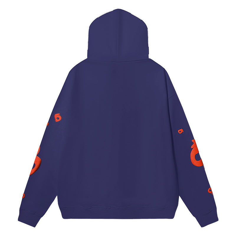 Sp5der Beluga Logo Printed Hoodie