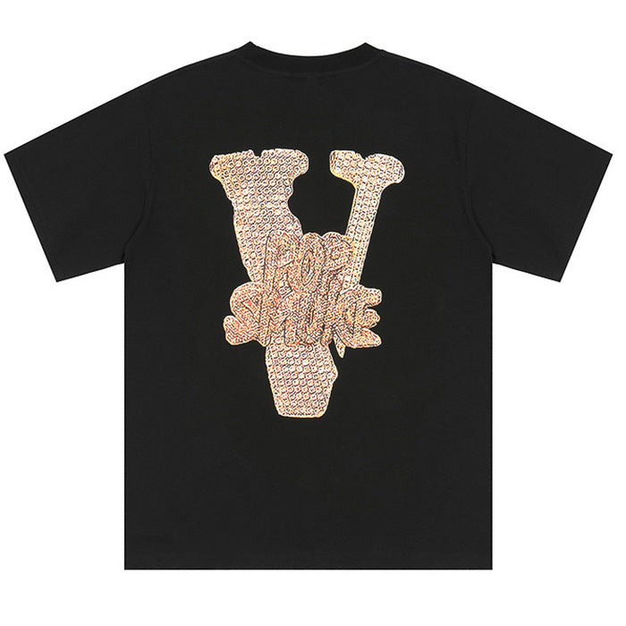 Pop Smoke x Vlone Chain T-Shirts