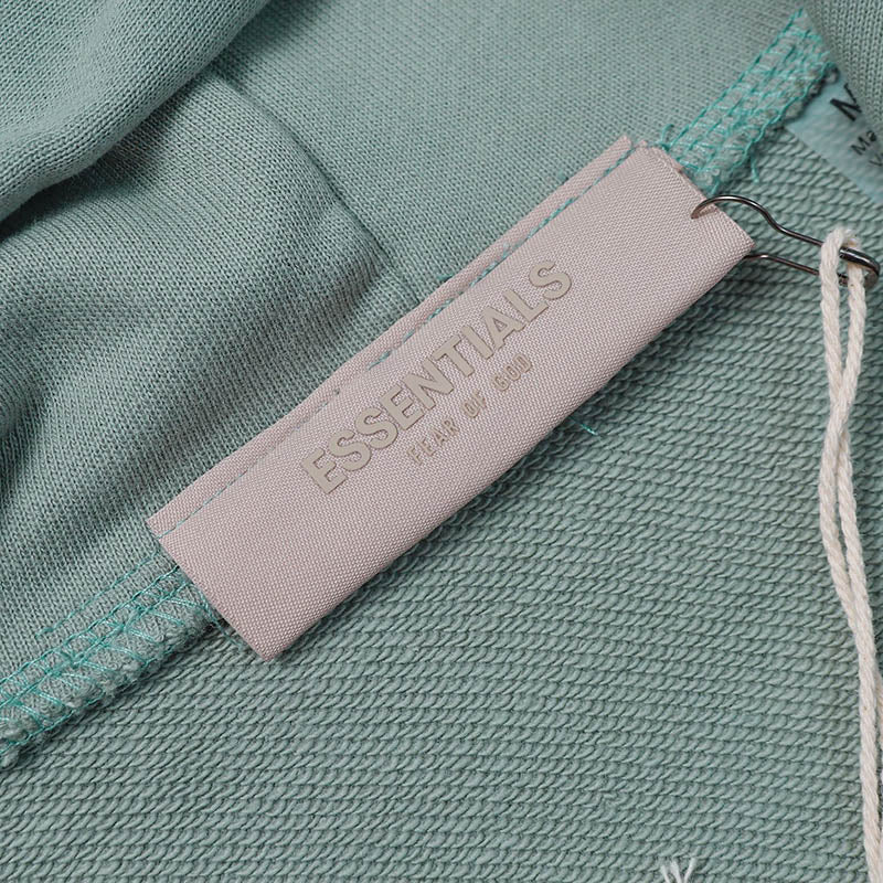 Fear Of God flocked lettering hoodies