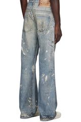 AC style high waist straight wide leg Jeans