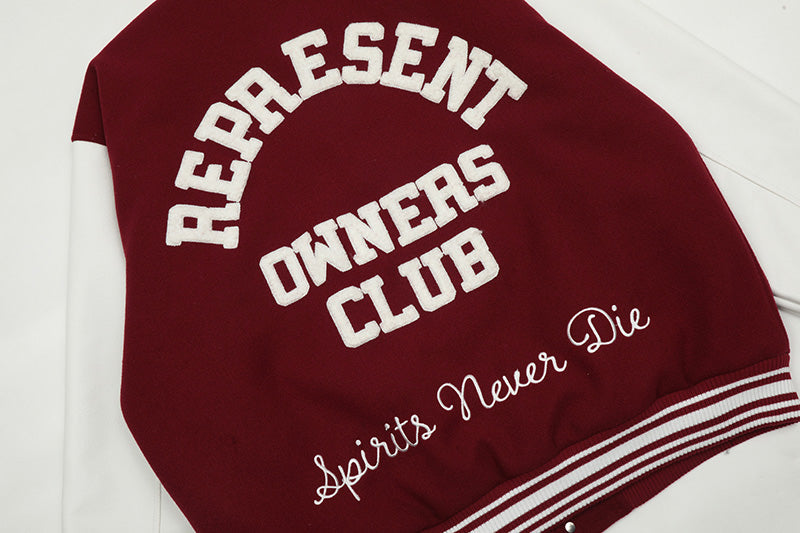 Represent Owners Club Varsity Jacket