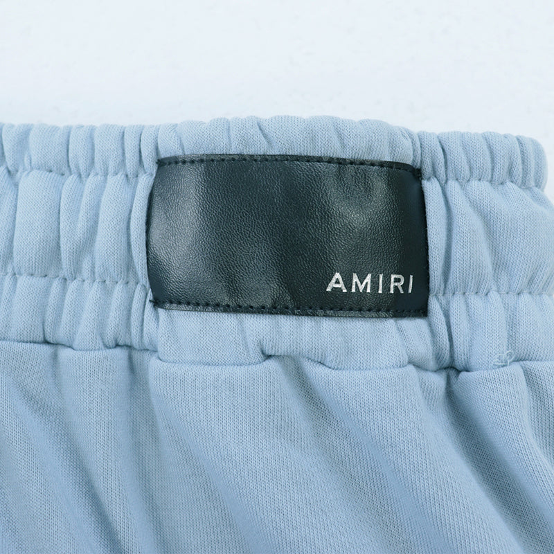 AMIRI Letter Logo Embroidery Shorts