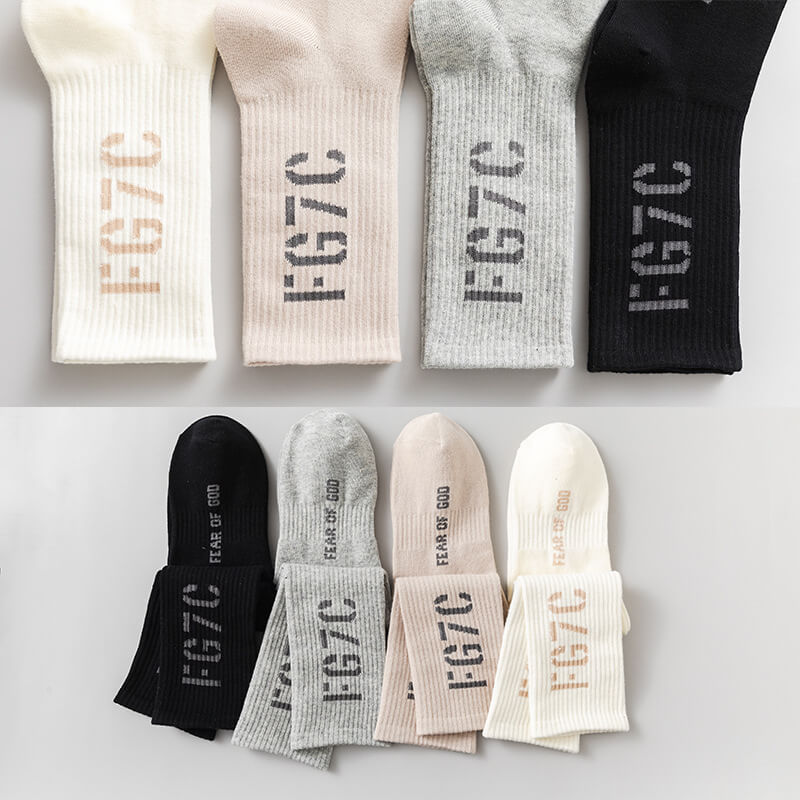 Fear of God  FG7C Vintage Alphabet Socks 2 pairs