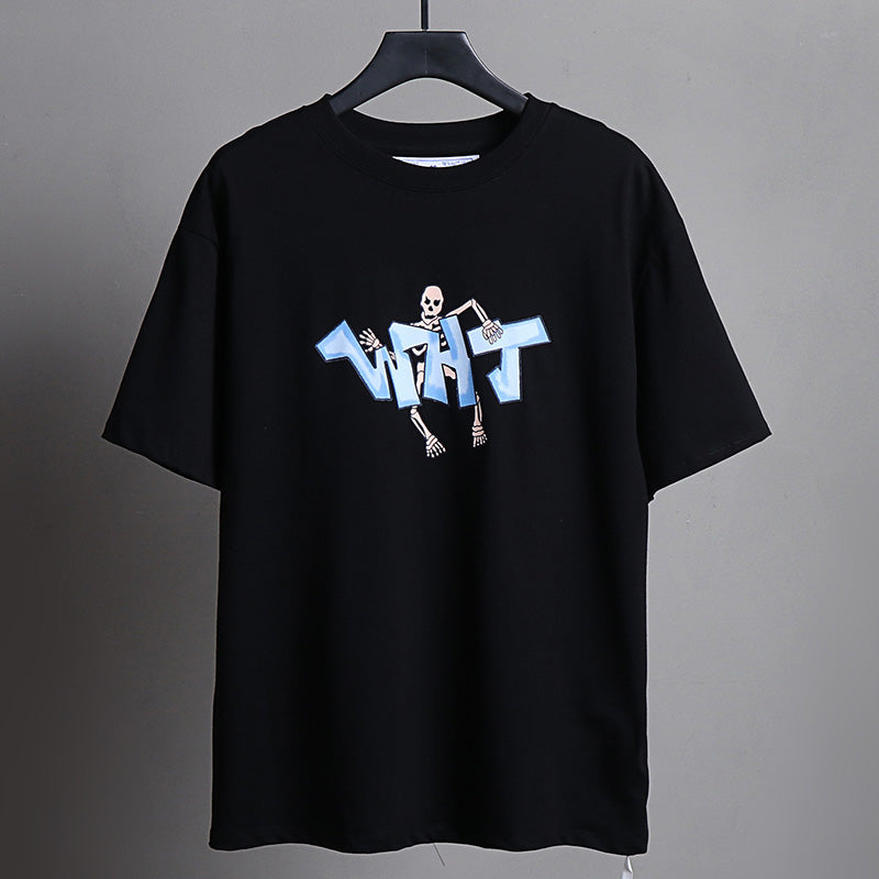 OFF-WHITE Skeleton pattern T-shirt