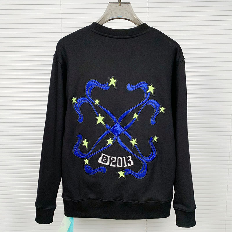 OFF WHITE alien pattern arrow Sweatshirts