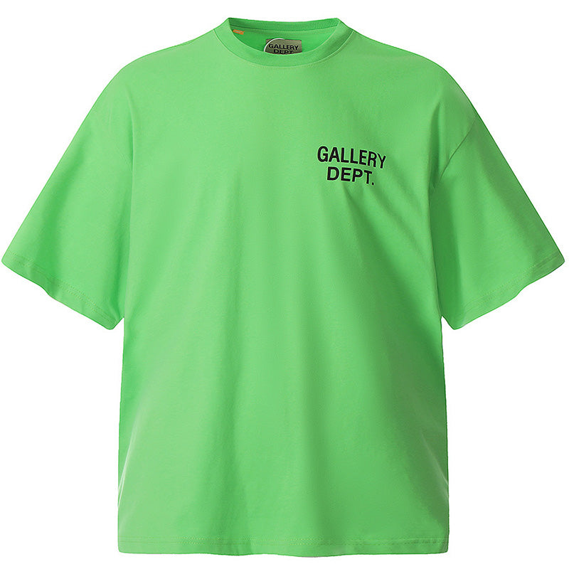 Gallery Dept Green Cotton T-Shirt