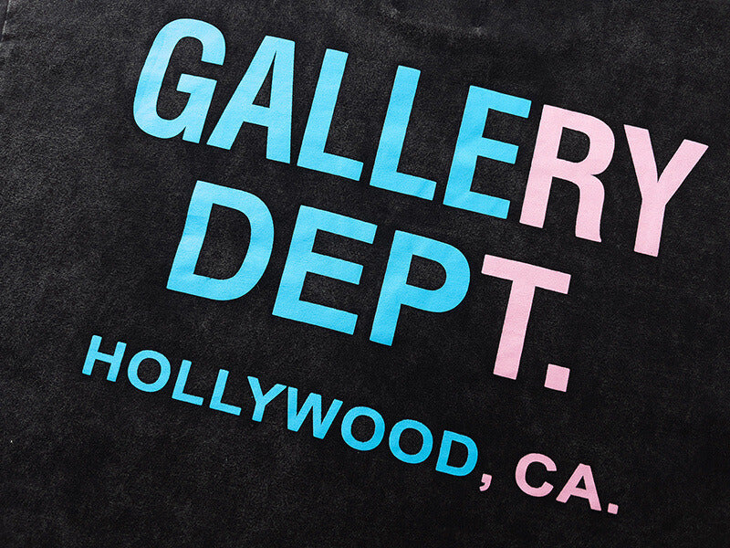 Gallery Dept. Gradient logo washing short sleeves