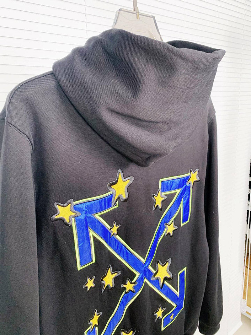 OFF-WHITE Alien pattern arrow Hoodies