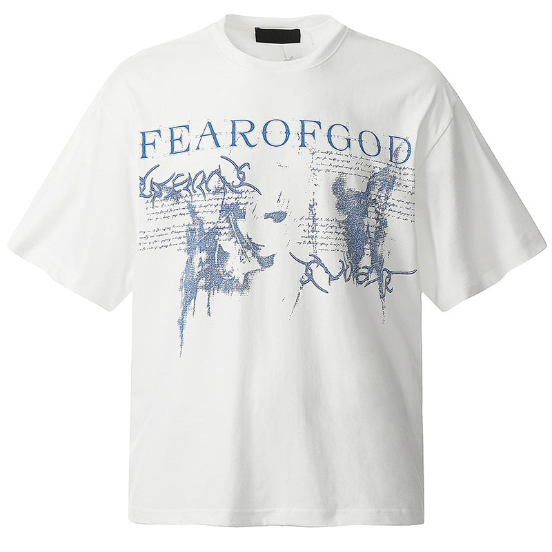 Fear Of God Thorn barrage print T-Shirts