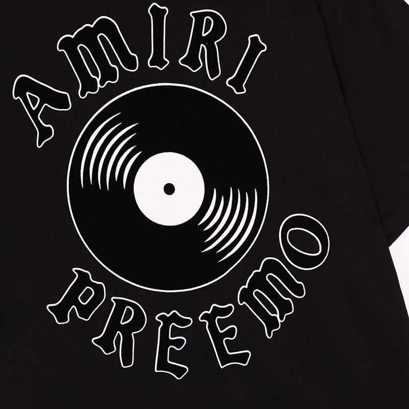 AMIRI Preemo Record Logo-Print Cotton-Jersey T-Shirts