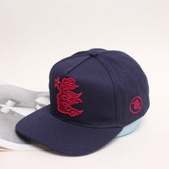 Hellstar OG Fitted Hat Navy