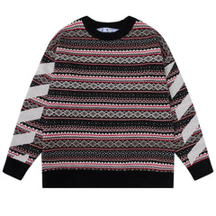 OFF WHITE classic handshake arrow knit sweater