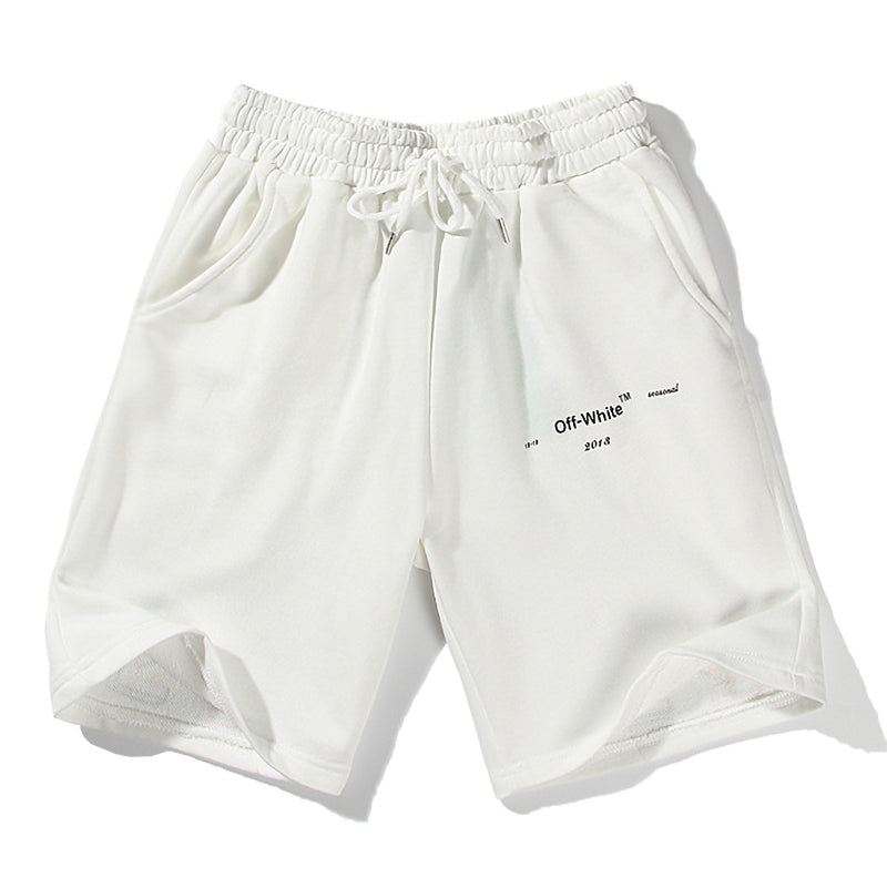 OFF-WHITE Brush Arrows Raw-Cut Shorts