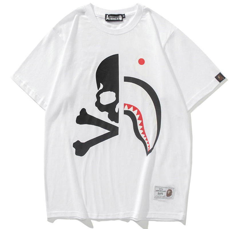 BAPE x Mastermind Half Shark MMB Tee