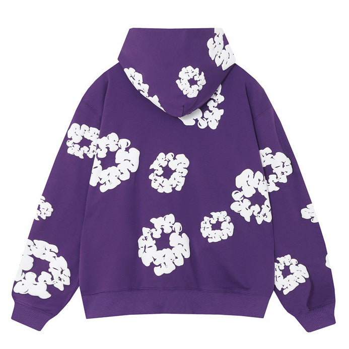 Denim Tears The Cotton Wreath Hoodie Purple