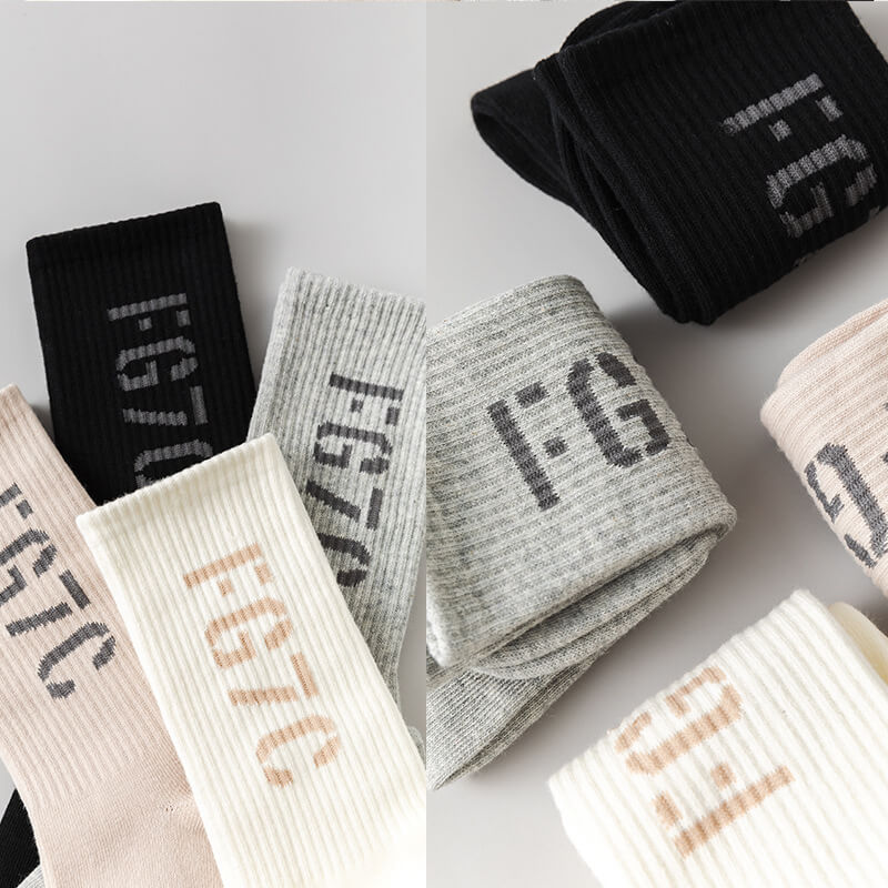 Fear of God  FG7C Vintage Alphabet Socks 2 pairs