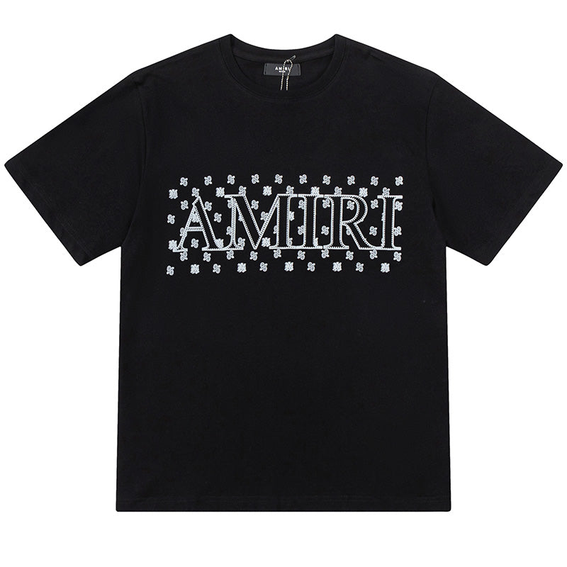 AMIRI Logo-Appliquéd Printed Cotton-Jersey T-Shirts